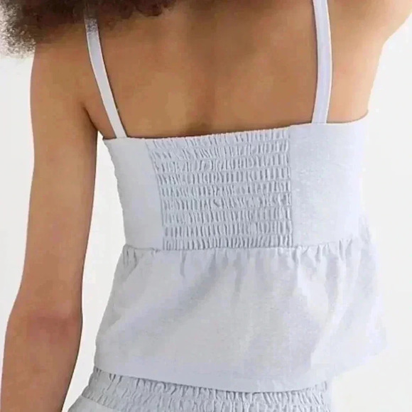 J.Crew Seersucker tie-front top - Picture 2 of 5